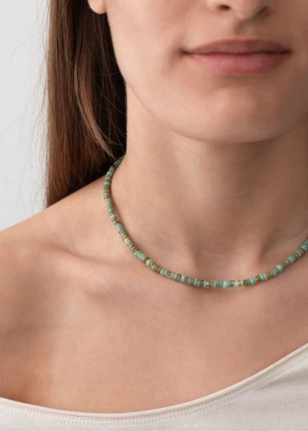 Green rock necklace outlet