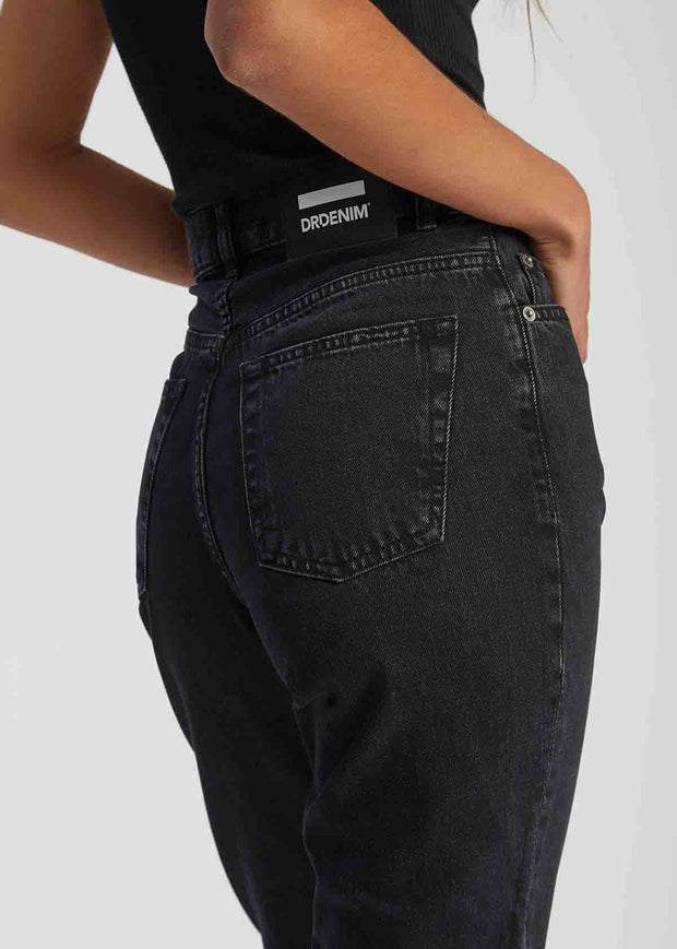 Nora Jeans Black Retro