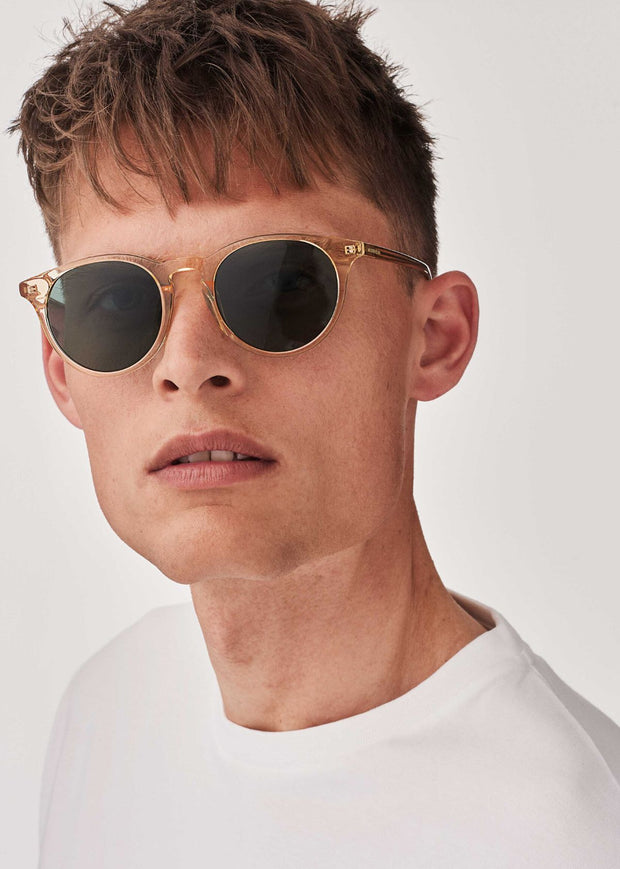 NEW DEPP Sunglasses Champagne Green