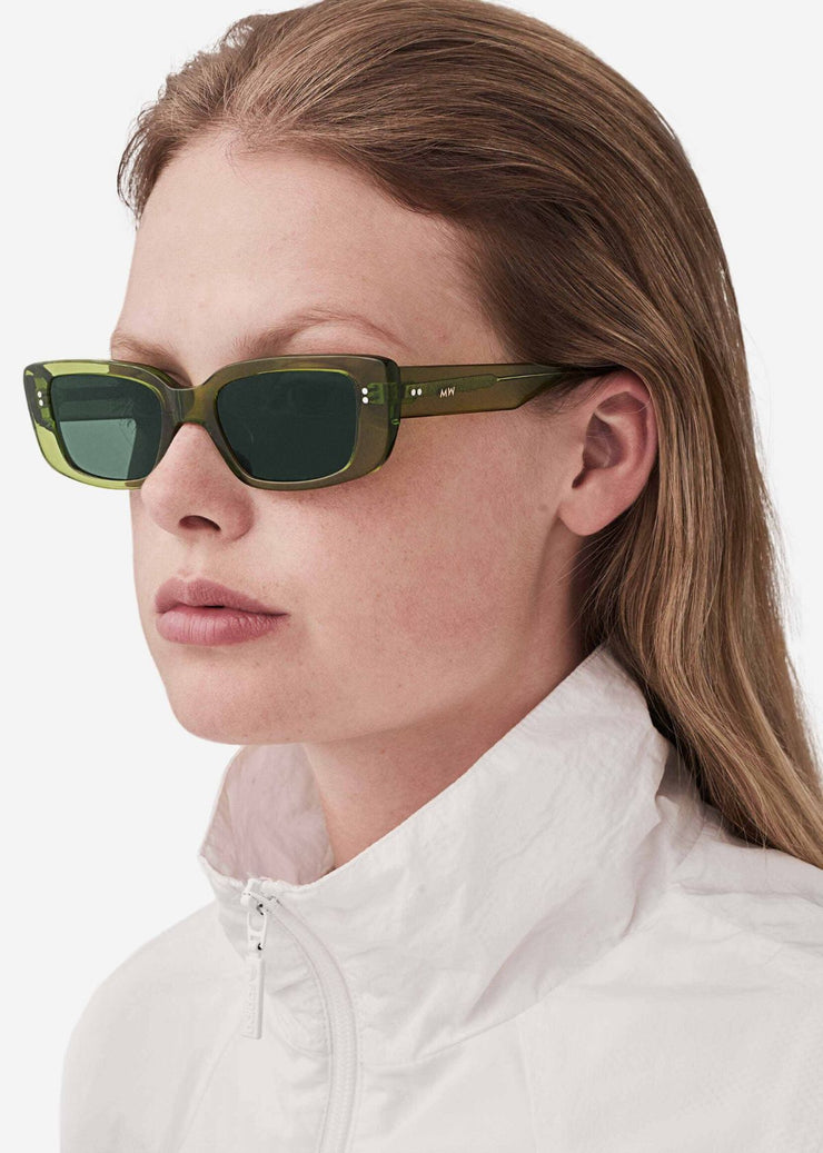 GRACE Sunglasses Green Crystal Green